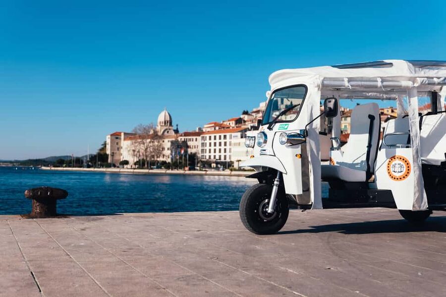 Šibenik: 3 hours City&wine tour, tasting and fortresses inc - St. Ivan’s Fortress on the hill north of town