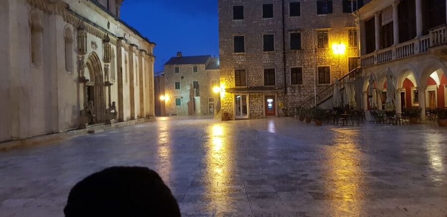 Sibenik: Guided Evening Walking Tour - St. John the Baptist, changing patron saints, and medieval significance