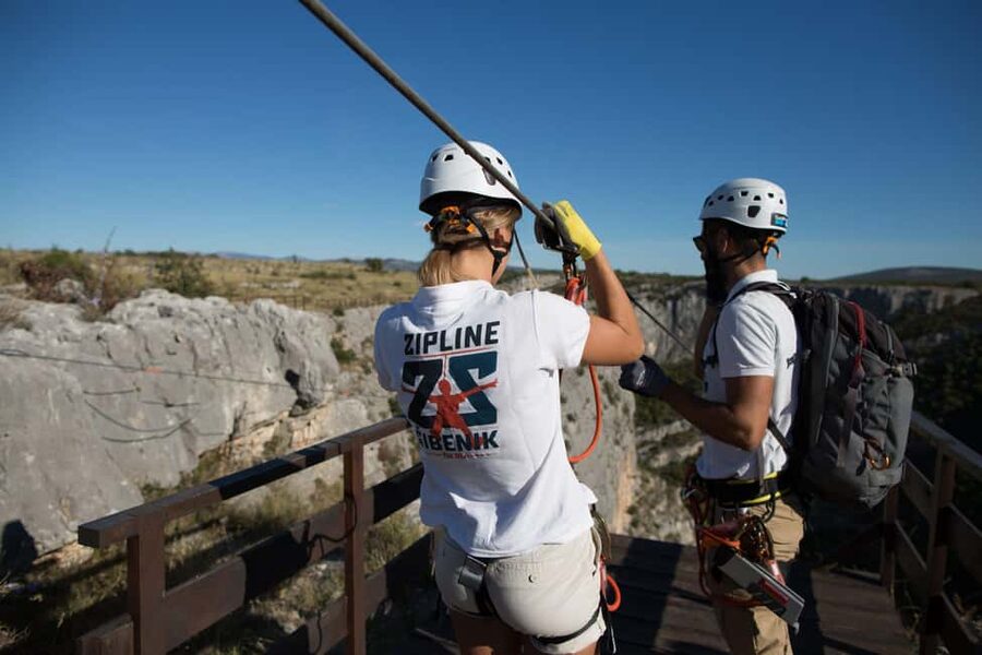 Šibenik : Zipline Šibenik - Čikola Canyon - Guides, equipment, and the safety basics that matter