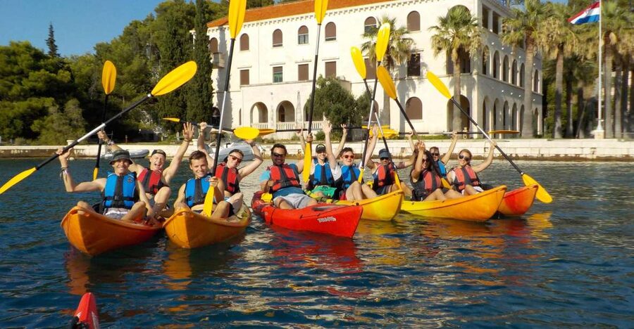 Split 4-Hour Guided Sea Kayak Tour - From Bene Beach to Marjan Hill: the launch that sets the tone