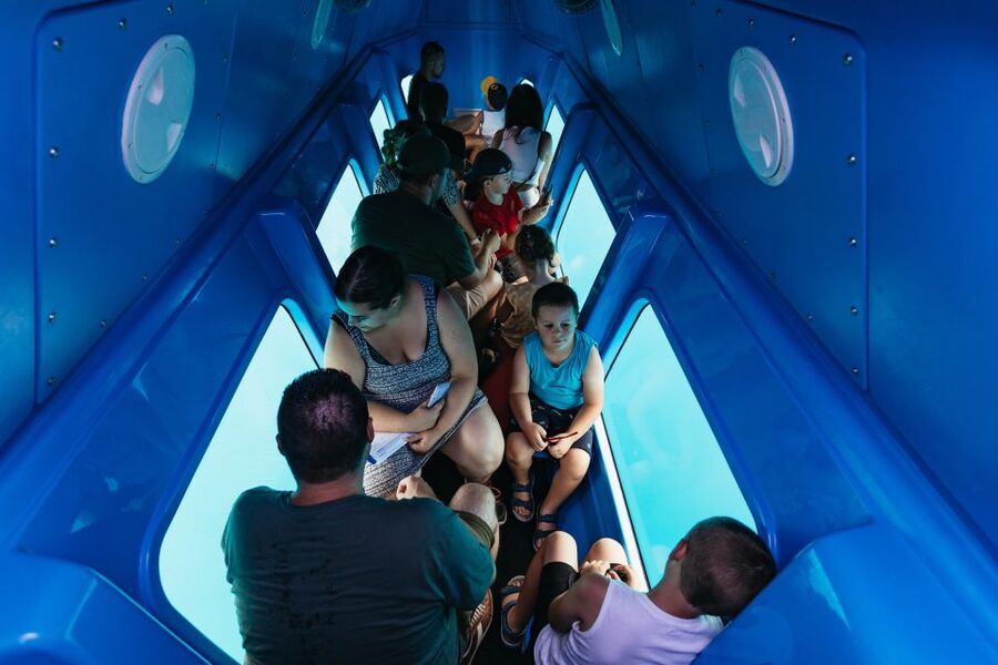 Split: 45-minute Semi-Submarine Trip - The second underwater pass: why you might see more than you think