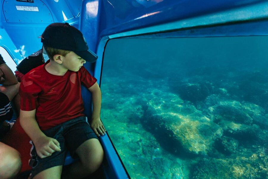 Split: 45-minute Semi-Submarine Trip - How the 45 minutes feels in real life (especially with kids)