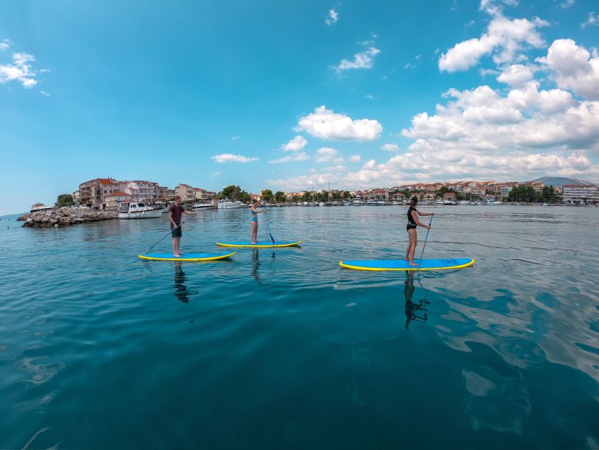 Split: Adriatic Sea and River Stand-Up Paddleboard Tour - Learning SUP on calm river water, not panic water