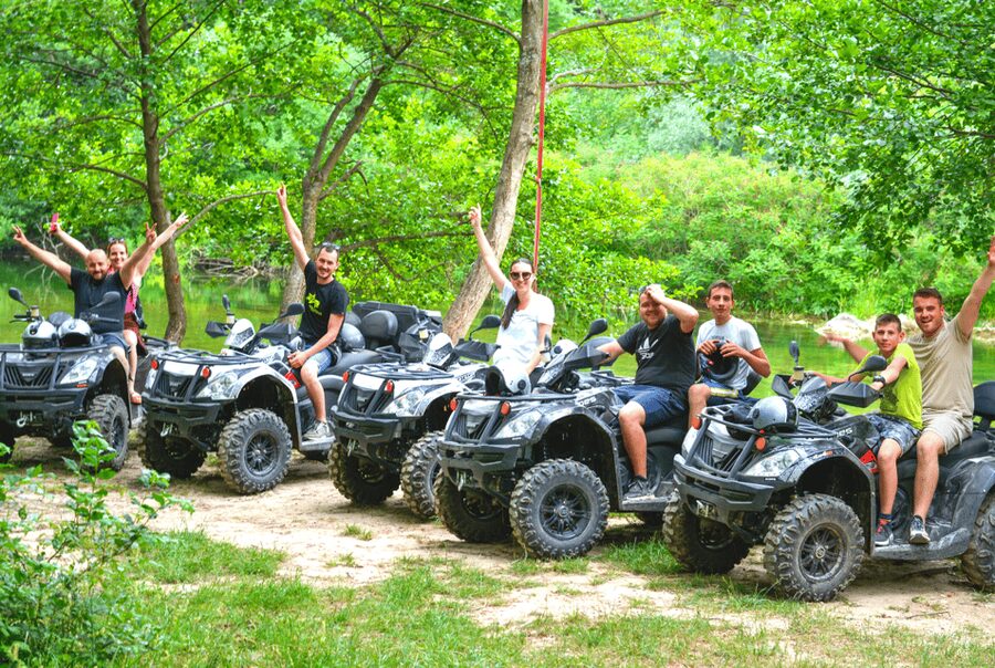 Split: ATV Quad Tour with Waterfall Swimming with Picnic - Safety Briefing and Driving Setup: How Automatic Quads Keep It Beginner-Friendly