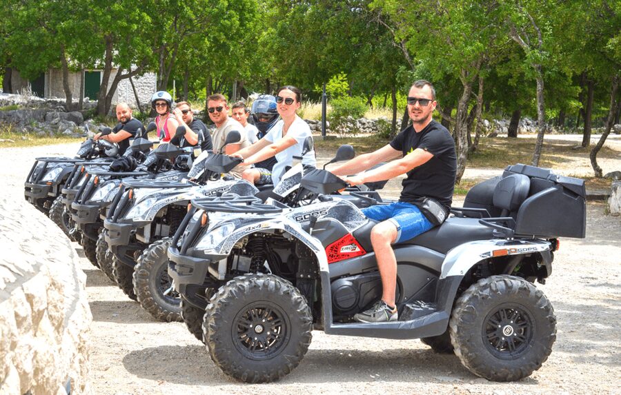 Split: ATV Quad Tour with Waterfall Swimming with Picnic - Gubavica Waterfall Swimming: Cold Water, Stones, and the Best Photo Moment