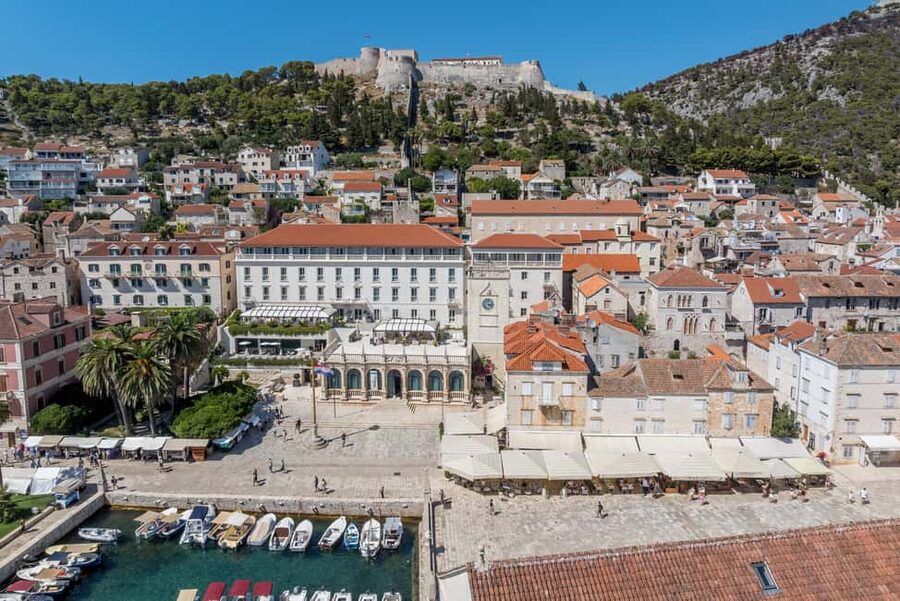 Split: Blue Cave, Vis and Hvar Small Group Speedboat Tour - Pakleni Islands photo stop and Hvar town: the payoff after a long sea day