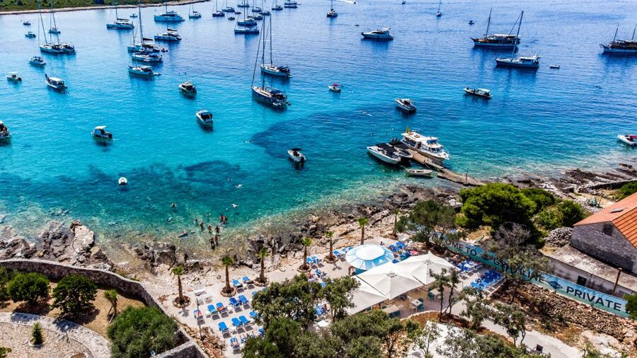 Split: Blue Lagoon 3 Islands All-Inclusive Cruise with Lunch - Water activities included: SUPs, inflatables, snorkeling goggles, and the small deposit