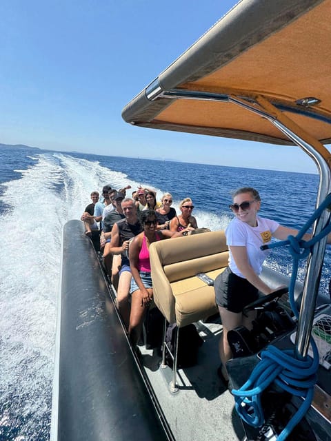 Split: Blue Lagoon, Hvar and 6 Islands Small Group Boat Tour - Labadusa Beach Finish: Beach Bar Relaxing, Snorkeling, Repeat