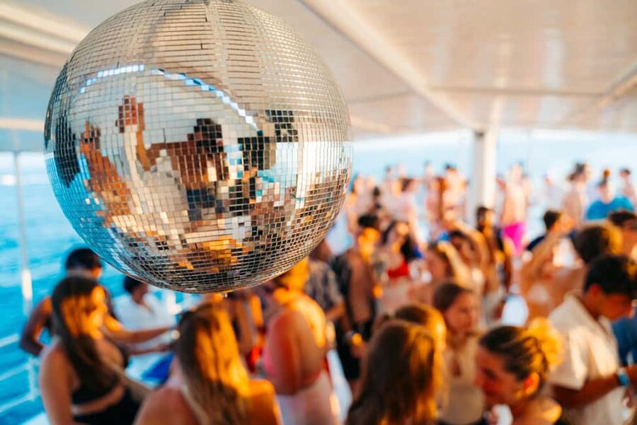 Split: Boat Party to Island Beach Club - Olife Beach Club on Brač at 3:30 PM, pool time plus DJ music