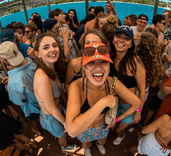 Split: Captain’s Boat Party – Blue Lagoon, DJ & Free Shots - Price and Value: What $47 Actually Includes