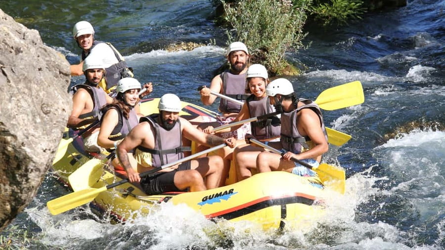 Split: Cetina River Rafting Tour with Instructor - Entering the River: A 3-Hour Paddle Near the Mouth of Cetina