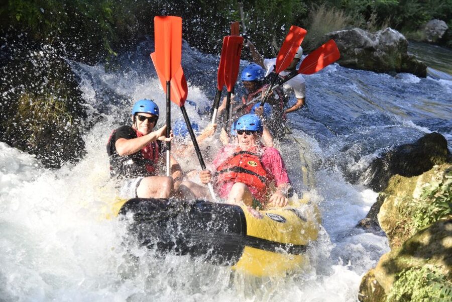 Split: Cetina River Rafting with Cliff Jumping and Cave Tour - Why Cetina rafting feels like an all-in-one day