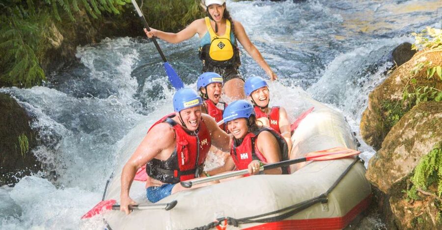 Split: Cetina River Rafting with Cliff Jumping and Cave Tour - Meeting at Omiš and getting to the start without stress