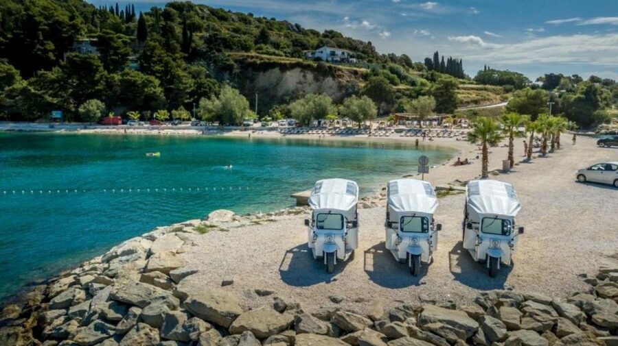 Split: City Highlights Electric Tuk-Tuk Tour - Bacvice Beach to the city market, your first taste of Split