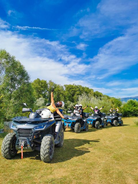 Split: Dalmatian Quad Tour with River Swimming & Picnic - Split to the Dalmatian Hinterland, on real quads