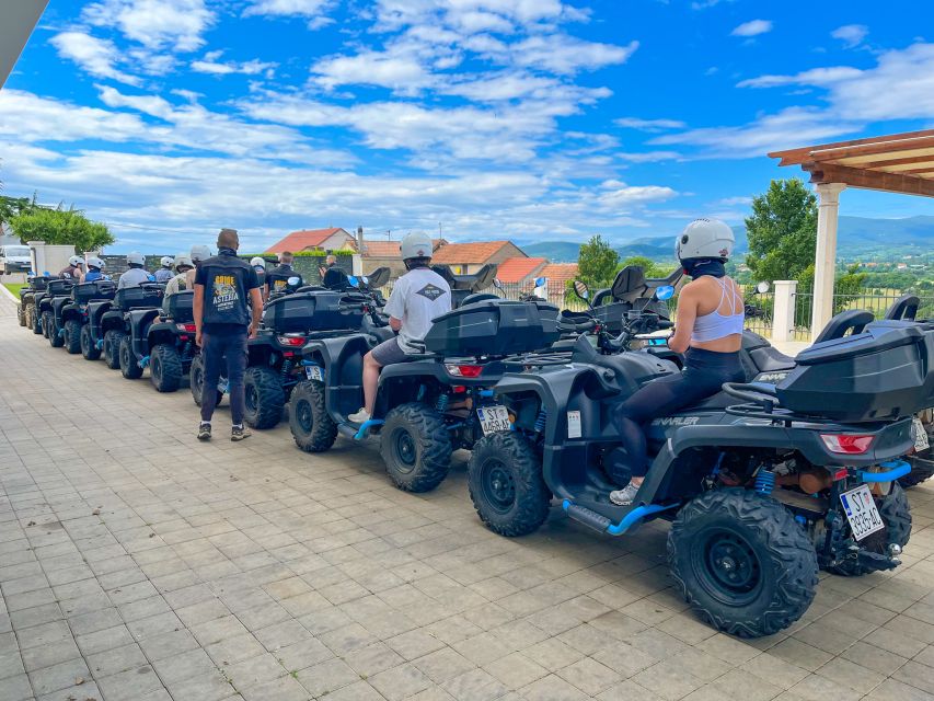 Split: Dalmatian Quad Tour with River Swimming & Picnic - Cetina River swim stop: summer fun, but plan for real conditions