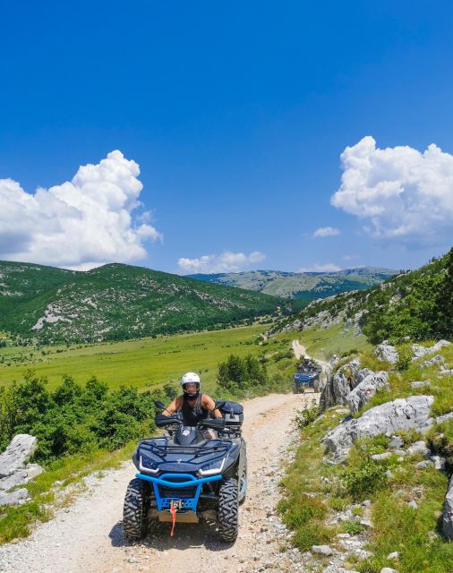 Split: Dalmatian Quad Tour with River Swimming & Picnic - Transfer options from Split: when extra cost makes sense