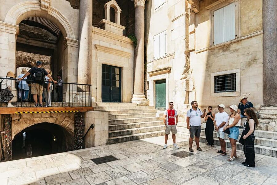 Split: Diocletian Palace & Old Town Guided Walking Tour - St. Domnius (Sv. Duje) and the bell tower views you actually earn