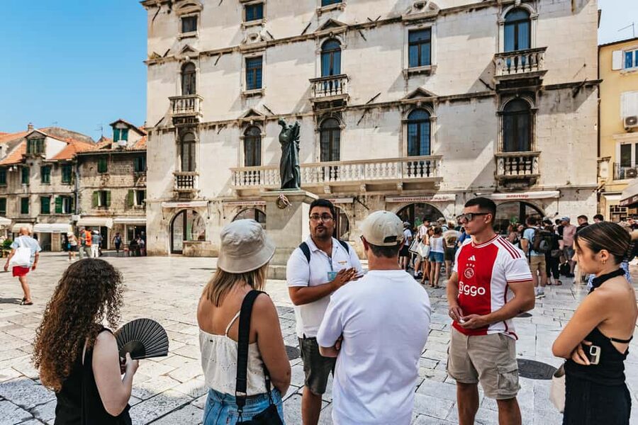 Split: Diocletian Palace & Old Town Guided Walking Tour - Split Old Town connections: Town Hall, Fruit Square, and the baroque stretch