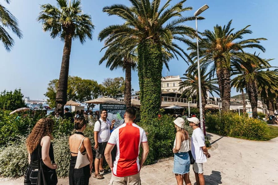 Split: Diocletian Palace & Old Town Guided Walking Tour - From Riva promenade to palace gates: walking the Roman perimeter