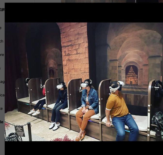 Split: Diocletian's Palace Virtual Reality Experience - Comfort and logistics: air-conditioned viewing, easy meeting point