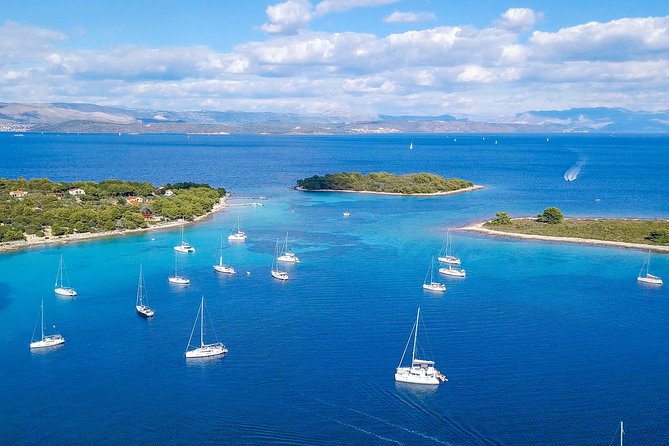 Split: Half-Day Blue Lagoon, Čiovo and Trogir Boat Tour - Blue Lagoon time: swimming, snorkeling, and the shipwreck reality check