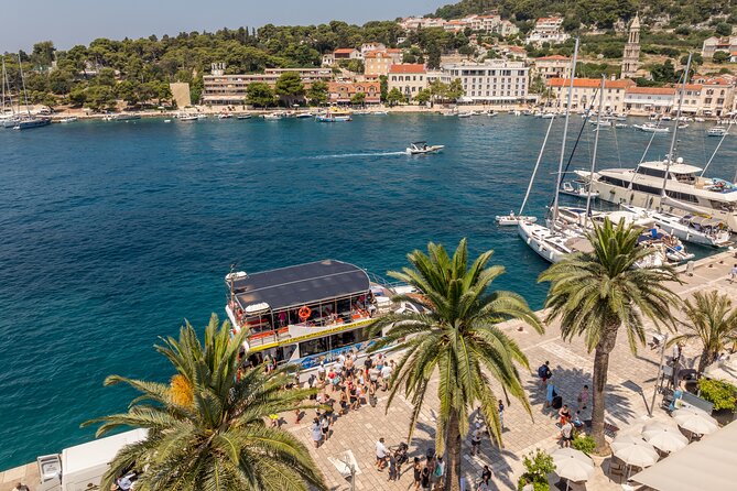 Split: Hvar, Brač, and Pakleni Cruise with Lunch and Drinks - A Split Catamaran Day That Trades Lines for Water Time