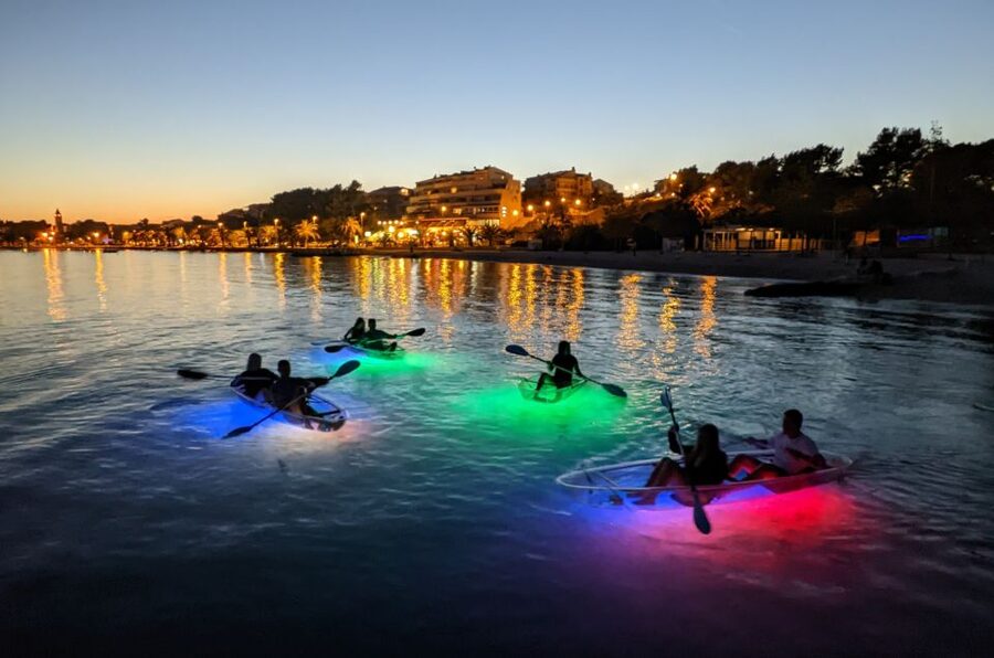 Split: Illuminated Evening Guided Kayaking Tour - How long, how far, and who should book it