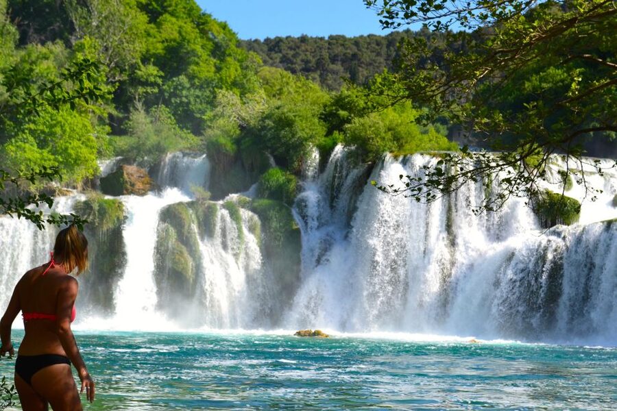 Split: Krka Waterfalls Guided Day Trip with Swim & Boat Tour - Ante Sladić Vino winery tasting: local wine with a real-world schedule