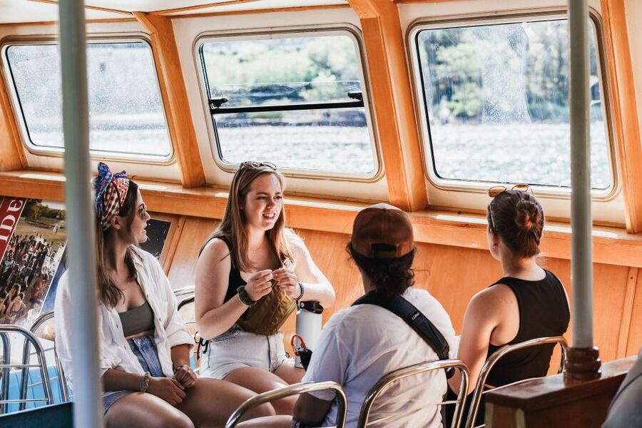 Split: Krka Waterfalls Trip with Boat Cruise and Swimming - The coach ride to Skradin, plus the payoff on the water