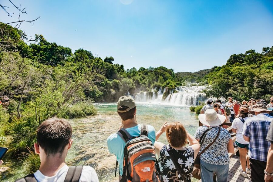 Split: Krka Waterfalls Trip with Boat Cruise and Swimming - Walking, steps, and how to plan your comfort at Krka