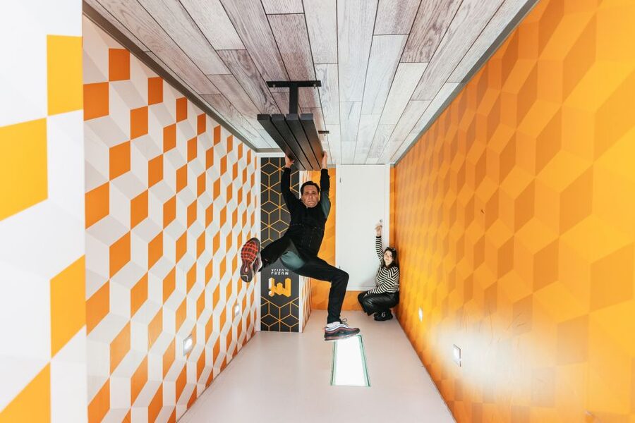 Split: Museum of Illusions Entrance Ticket - The photo and size illusion room that makes your group laugh