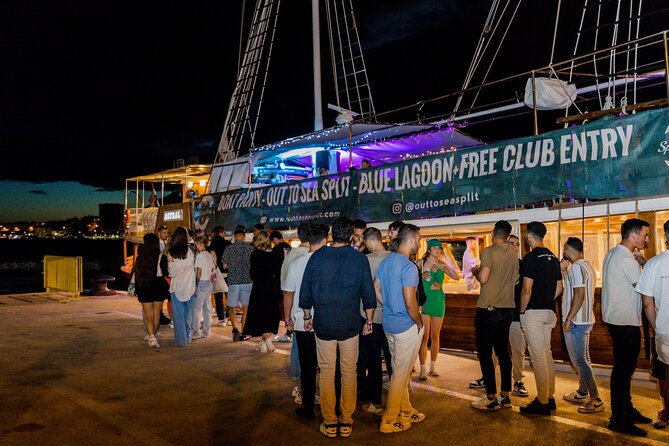 Split: Night Boat Party with DJ, Free Shots & After-Party - Quick hits before you board