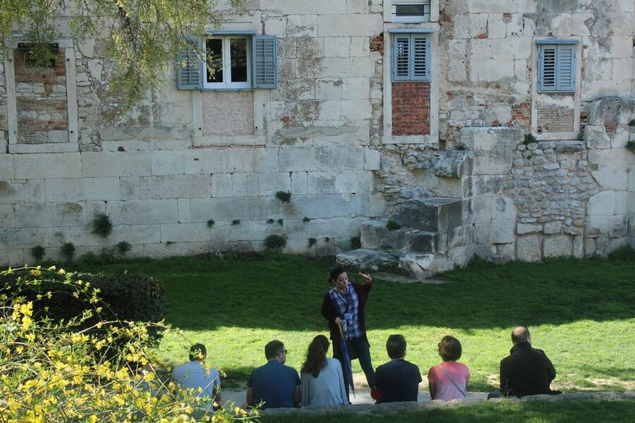 Split Old Town and Diocletian's Palace Tour - People’s Square: Where the Old Town Shows Its Daily Pulse