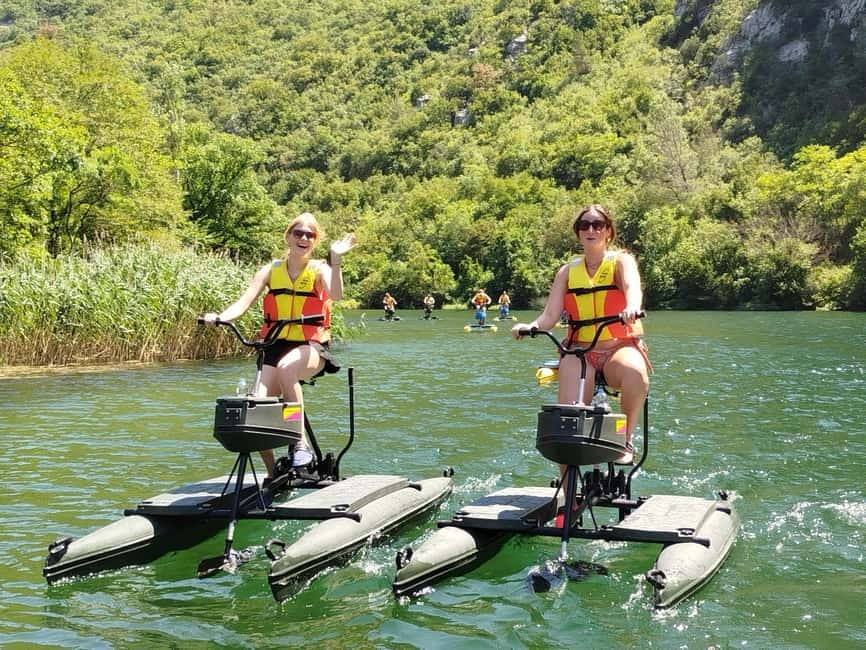 Split/Omiš: Cetina River Water Bike Safari - Why the Cetina Canyon fits a water bike safari