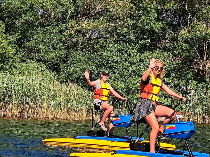 Split/Omiš: Cetina River Water Bike Safari - Swim pauses and the cold-water reality