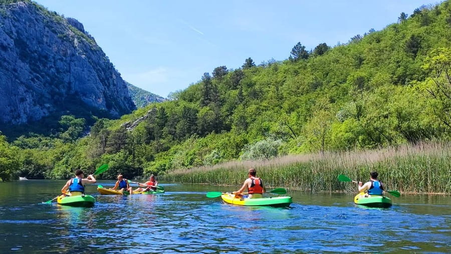 Split/Omiš - Guided River & Sea Kayaking + Snorkeling Tour - Omiš Swimming and Snorkeling: What the Sea Stop Feels Like