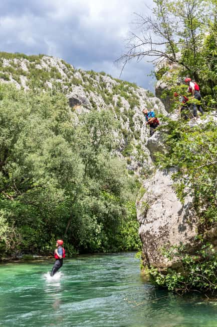 Split: Premium Rafting,Cave exploring,Cliff jumping & Picnic - Split to Cetina by air-conditioned van, with early or late river timing