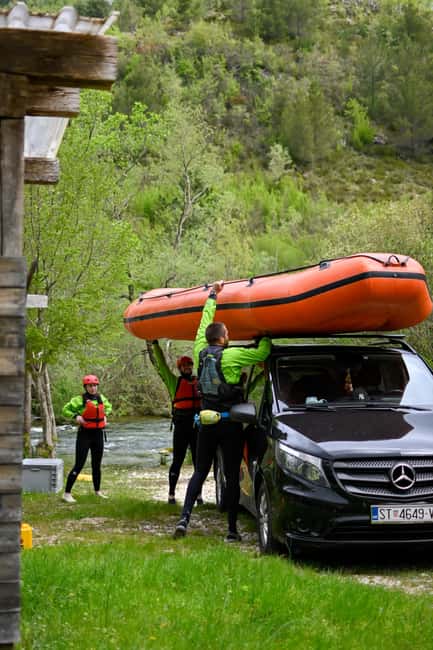 Split: Premium Rafting,Cave exploring,Cliff jumping & Picnic - Cave exploring, cliff jumping, and optional canyoning-style stops you can choose