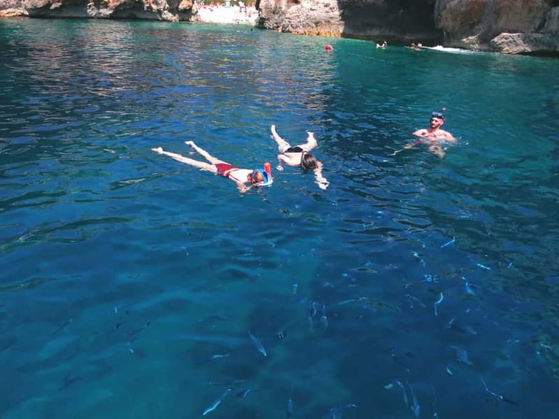 Split: Private Blue Lagoon 3 islands with speed boat - Solta at Necujam, snorkel a sunken shipwreck in a calm bay