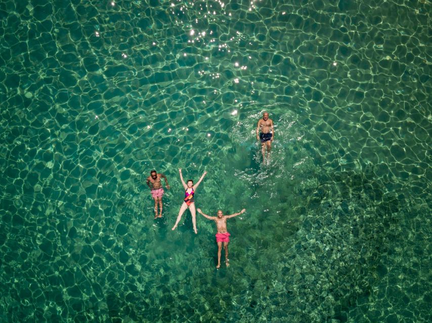 Split: Private Full Day Boat Trip to Blue Lagoon and Trogir - Split pickup and the easy start toward Trogir’s promenade coffee