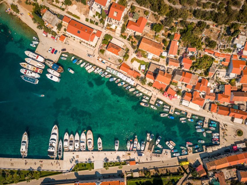 Split: Private Full Day Boat Trip to Blue Lagoon and Trogir - The sailing rhythm back to Split, plus sunset and dolphins
