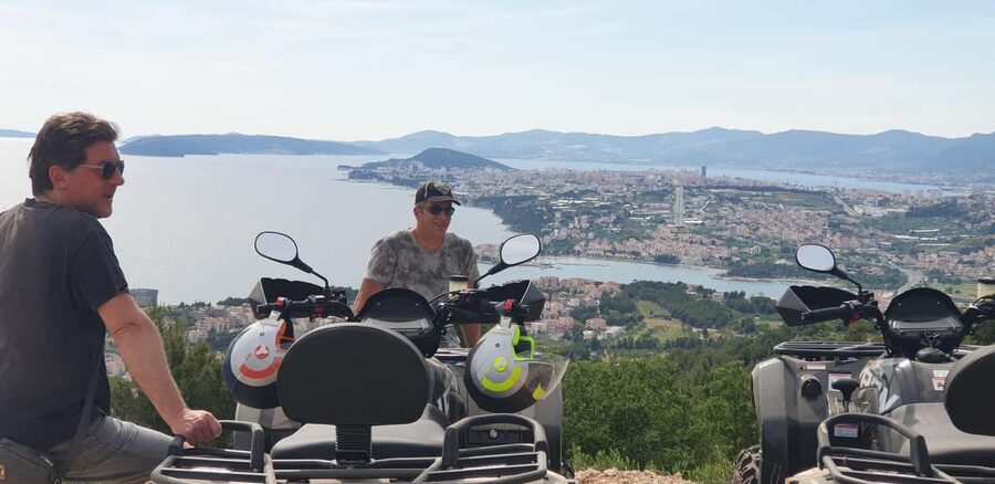 Split: Quad Bike Tour with Sea, Mountain and River Views - Podstrana Mountain top overlooks: the best photos happen after you climb