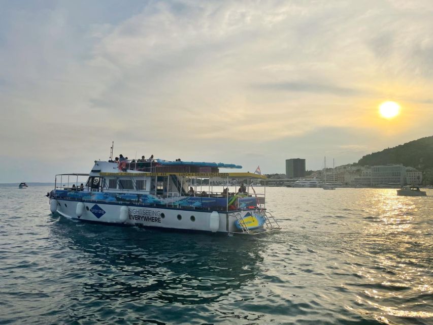 Split: Riviera Sunset Cruise & Swim with Summer Vibes - Čiovo Island and the Coastline: Where the Sun Starts to Drop