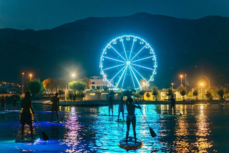 Split: Stand Up Paddleboard Night Glow Tour - The photo setup and why it changes how you enjoy the moment