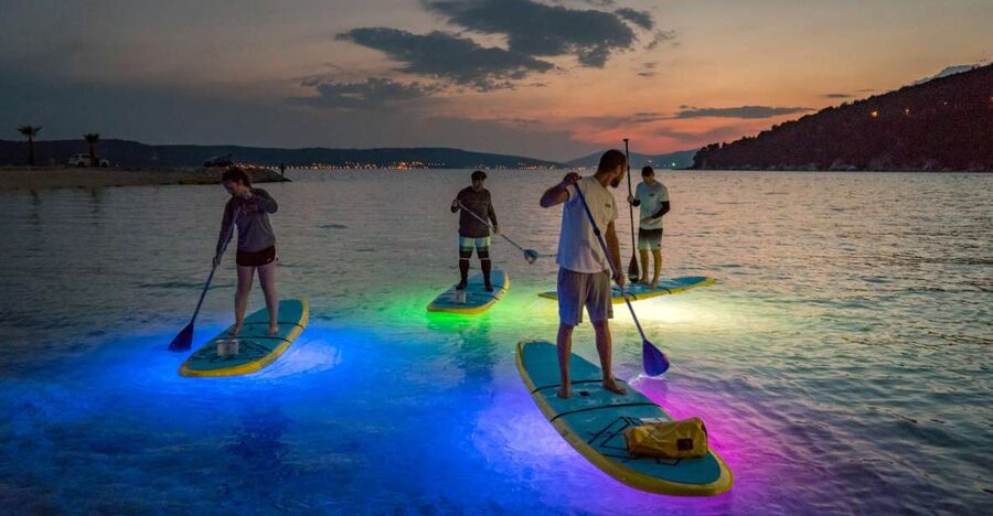 Split: Stand Up Paddleboard Night Glow Tour - Sea lights and river stars: Split’s night glow, practical and calm