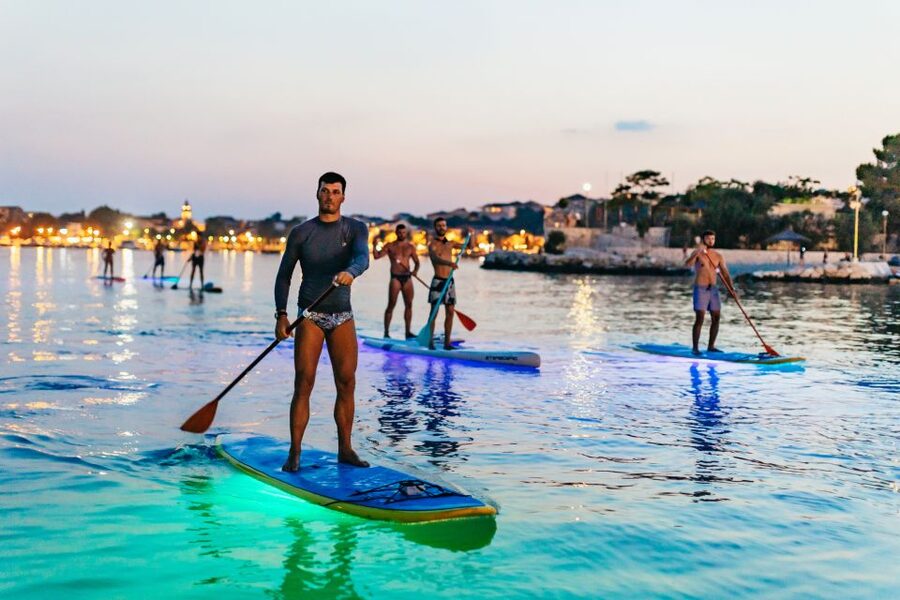 Split: Stand Up Paddleboard Night Glow Tour - River portion: stars overhead and movement you can spot