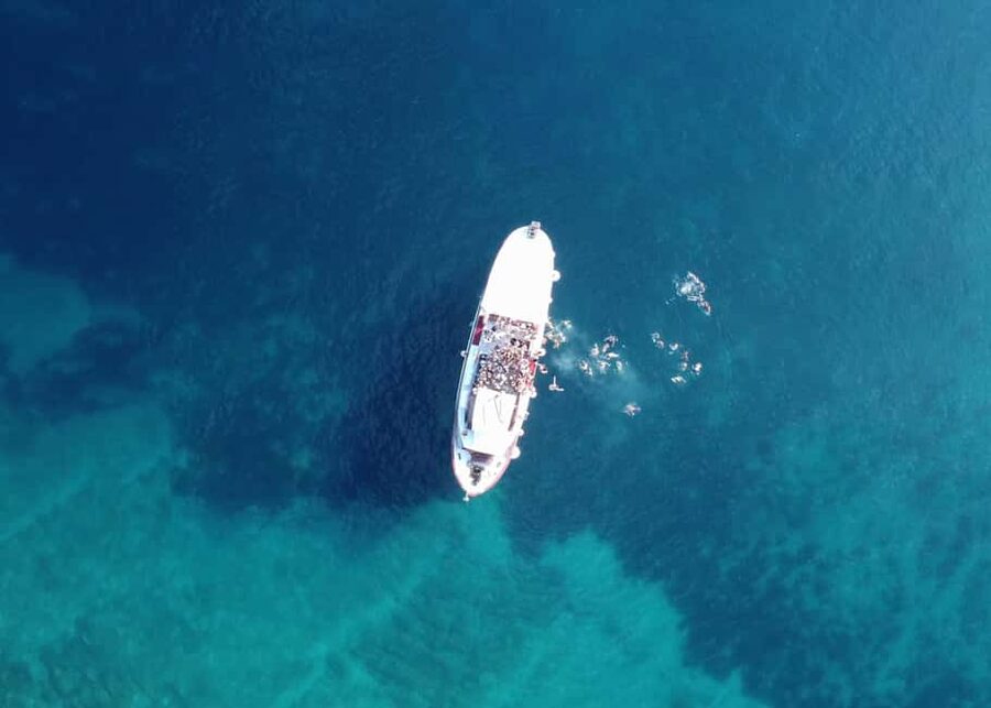 Split: Sunset Boat Party with Live DJs and Blue Lagoon Swim - The cruise stretch: Adriatic views, games, and the bar reality check