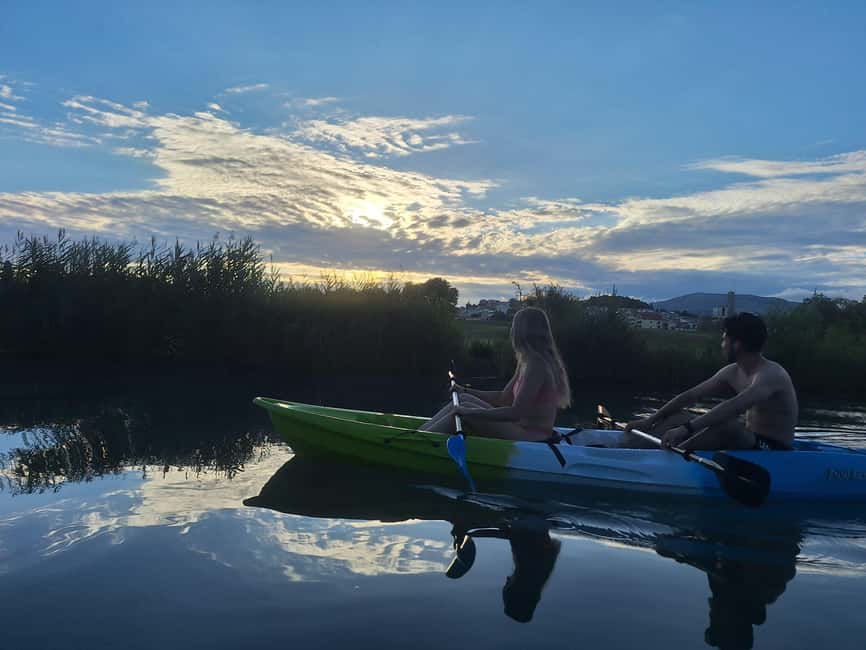 Split: Sunset Guided Kayaking Tour - 4 km on the water: pace, skills, and what you can do
