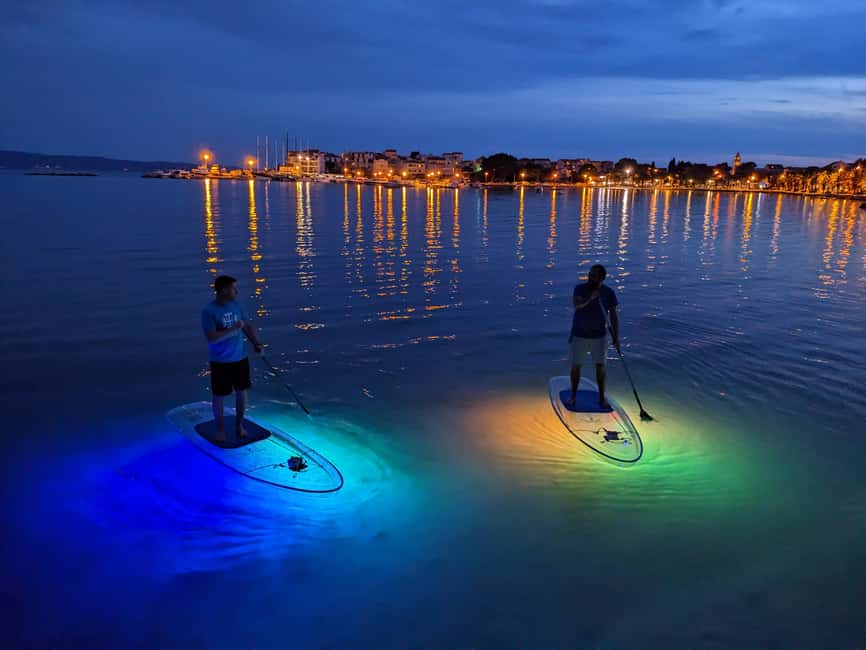 Split: Transparent SUP night Glow tour - How the 150 Minutes Feel: Not Too Long, Not Too Short